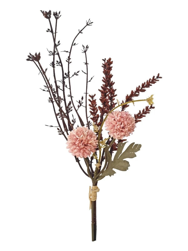 vase moderne fleurs séchées pivoine beige anniversaire mariage décoration intérieure festive baby shower
