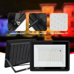 projecteur led noir moderne ip66 rgb extensible filaire 220vextérieur jardin