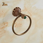 ensemble quincaillerie bain vintage bronze blanc porte savon brosse dents brosse toilette porte serviettes