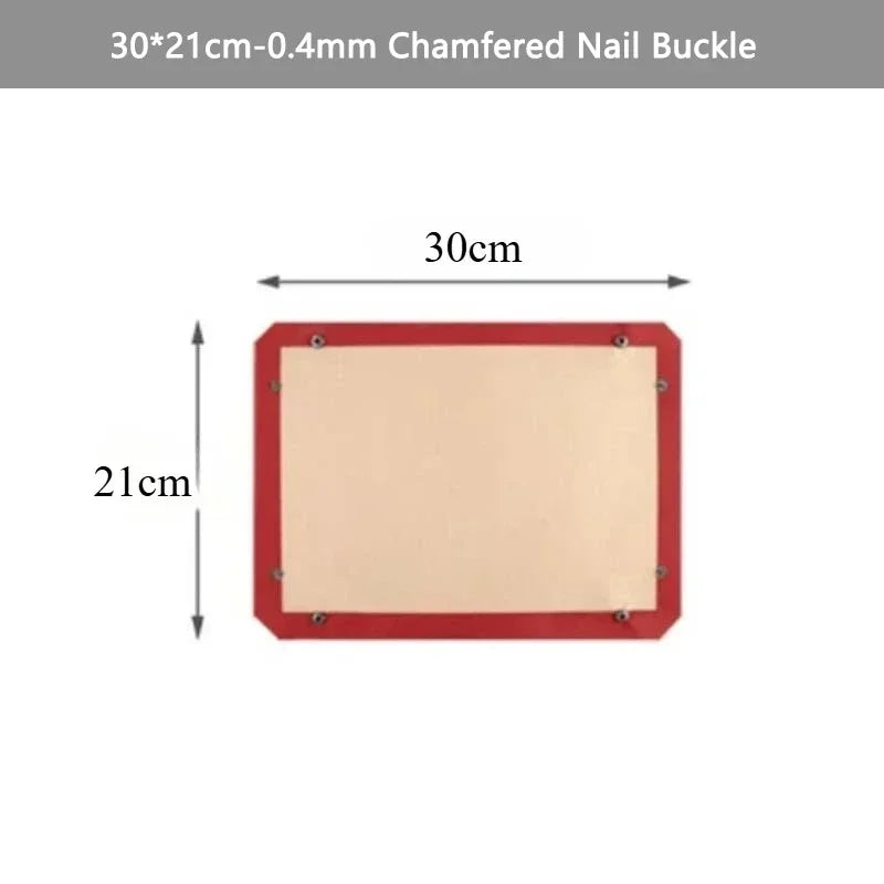 tapis cuisson silicone matelas beig noir texture tissée boucles haute température antiadhésif moderne