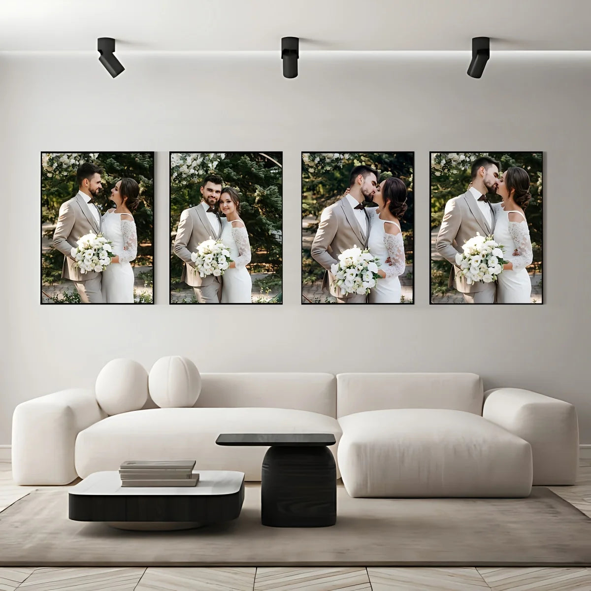 affiches modernes minimalistes personnalisables famille animaux paysages couleurs vives cadre mural decoration intérieure