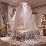 Moustiquaire dôme polyester pour lit bébé romantique, déco et protection