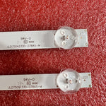 bandes led blanc lisses modernes non visible 24 bandes disques points lumineux