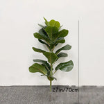 plantes artificielles feuilles vertes modernes decoration maison extérieur 59 pouces six pieces