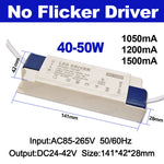 driver led 30w 40w 50w 700ma 1050ma 1200ma 1500ma ac dc moderne