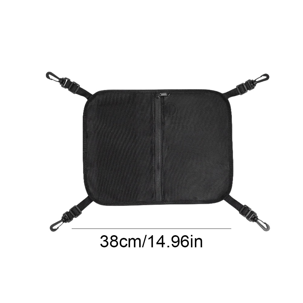 Sac rangement pratique planche paddle noir tissu mat logo clips fermeture isotherme portable SUP