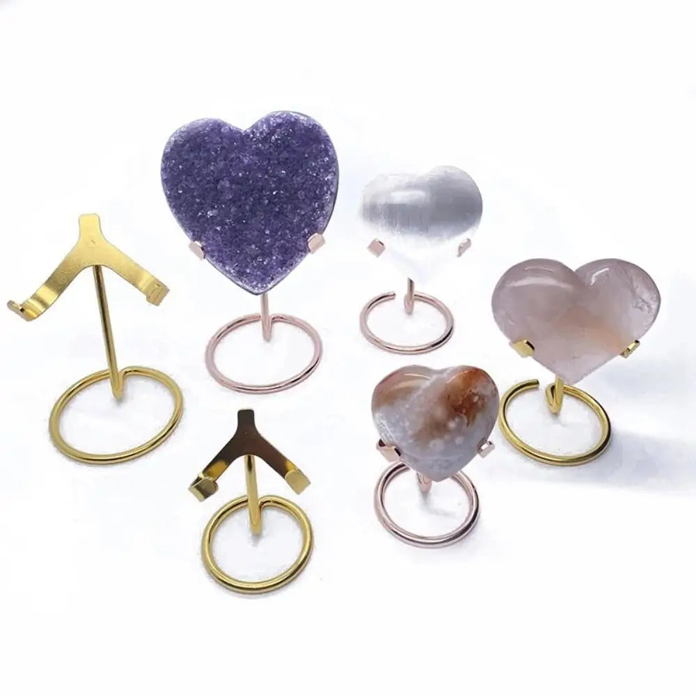 Support bijoux noir argent doré clips base circulaire moderne minimaliste salon respectueux environnement