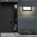 Applique murale LED extérieure en aluminium pour jardin