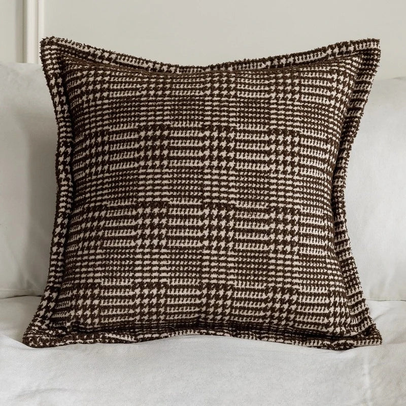 housse coussin décorative nordique moderne motif géométrique coton polyester 45x45cm voiture maison commercial
