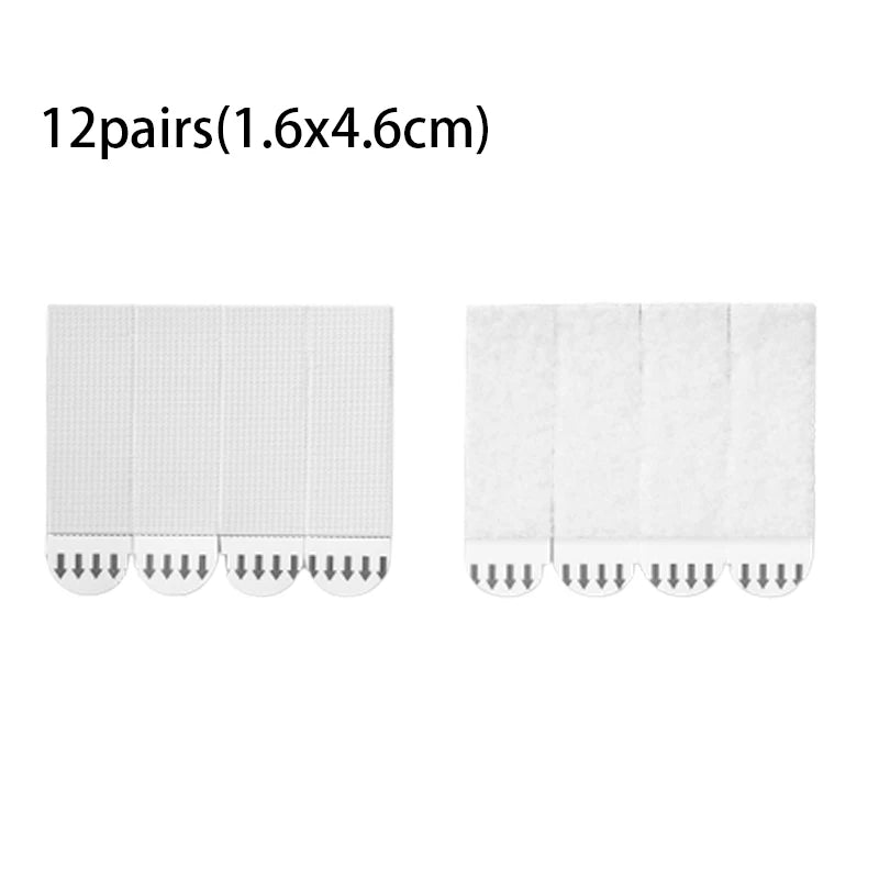 cadres photo adhésifs blancs bois modernes sans perceuse 12 24 paires différents minimalistes