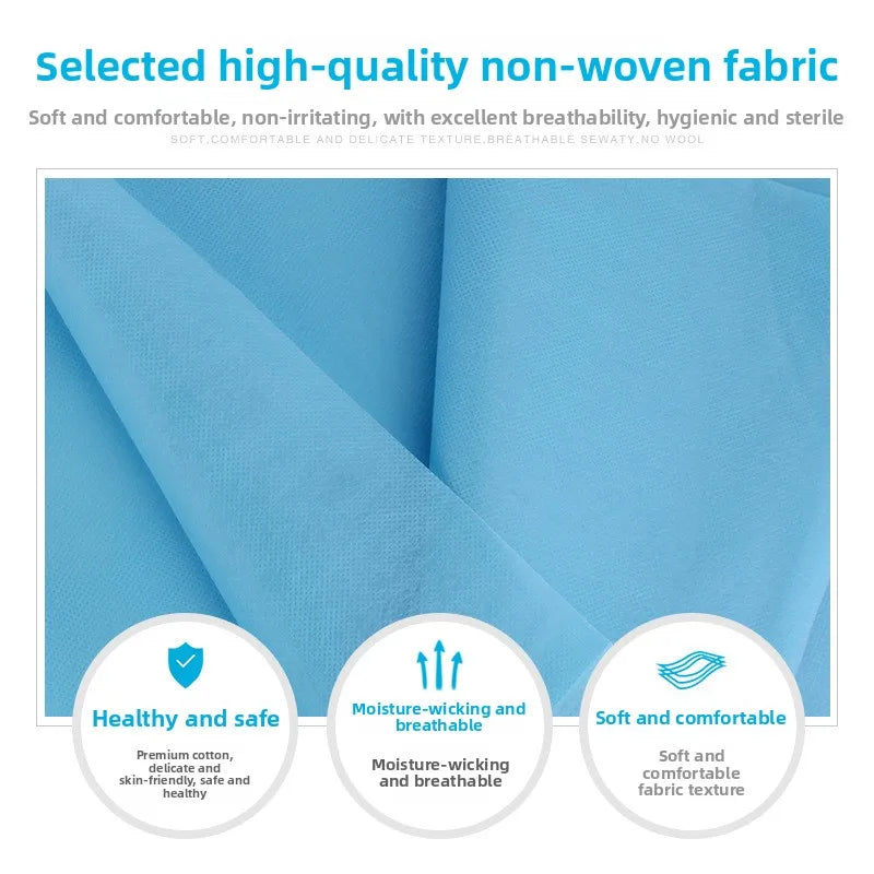 draps jetables tissu texturé rose blanc bleu 80x180cm salon beauté tatouage microblading