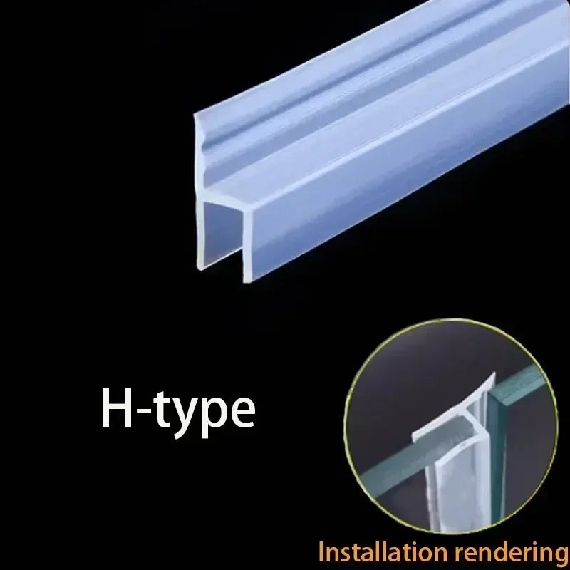 joint d'étanchéité transparent adhésif type 2m moderne vitrage salle bain