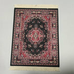 tapis souris motif fleurs persan classique caoutchouc antidérapant informatique bleu