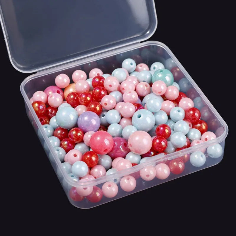 boîtes rangement transparentes clips pratique modernes 20 pièces bijoux boucles oreilles