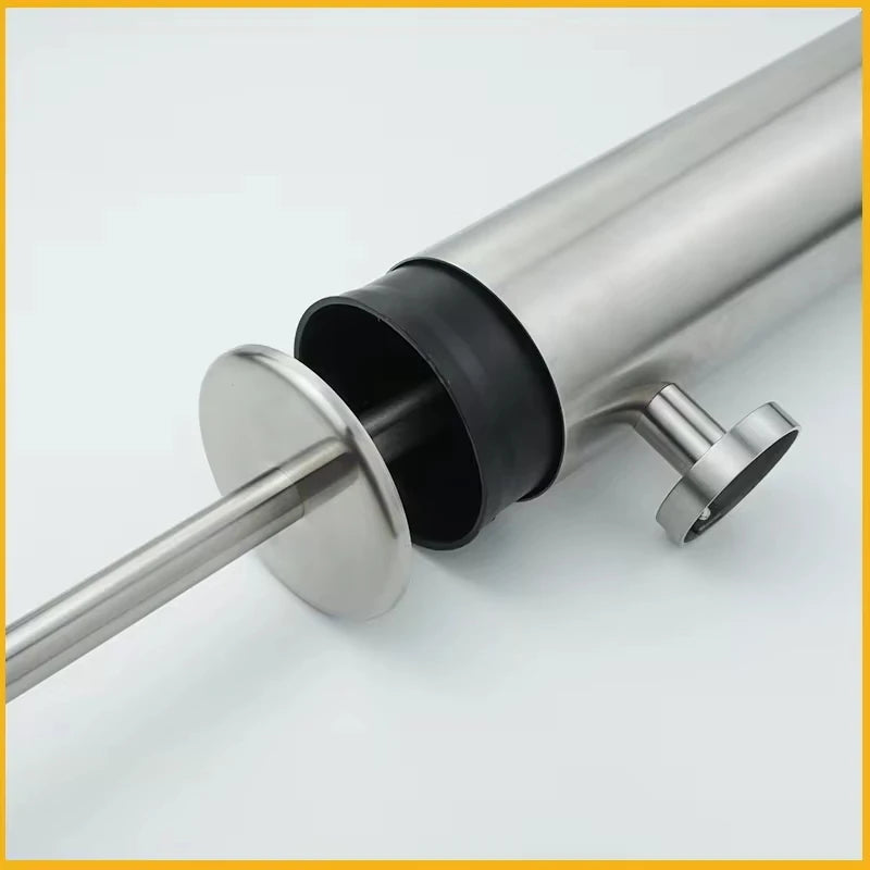 porte brosse toilette acier inoxydable chrome gris doré moderne salle bain fixations incluses