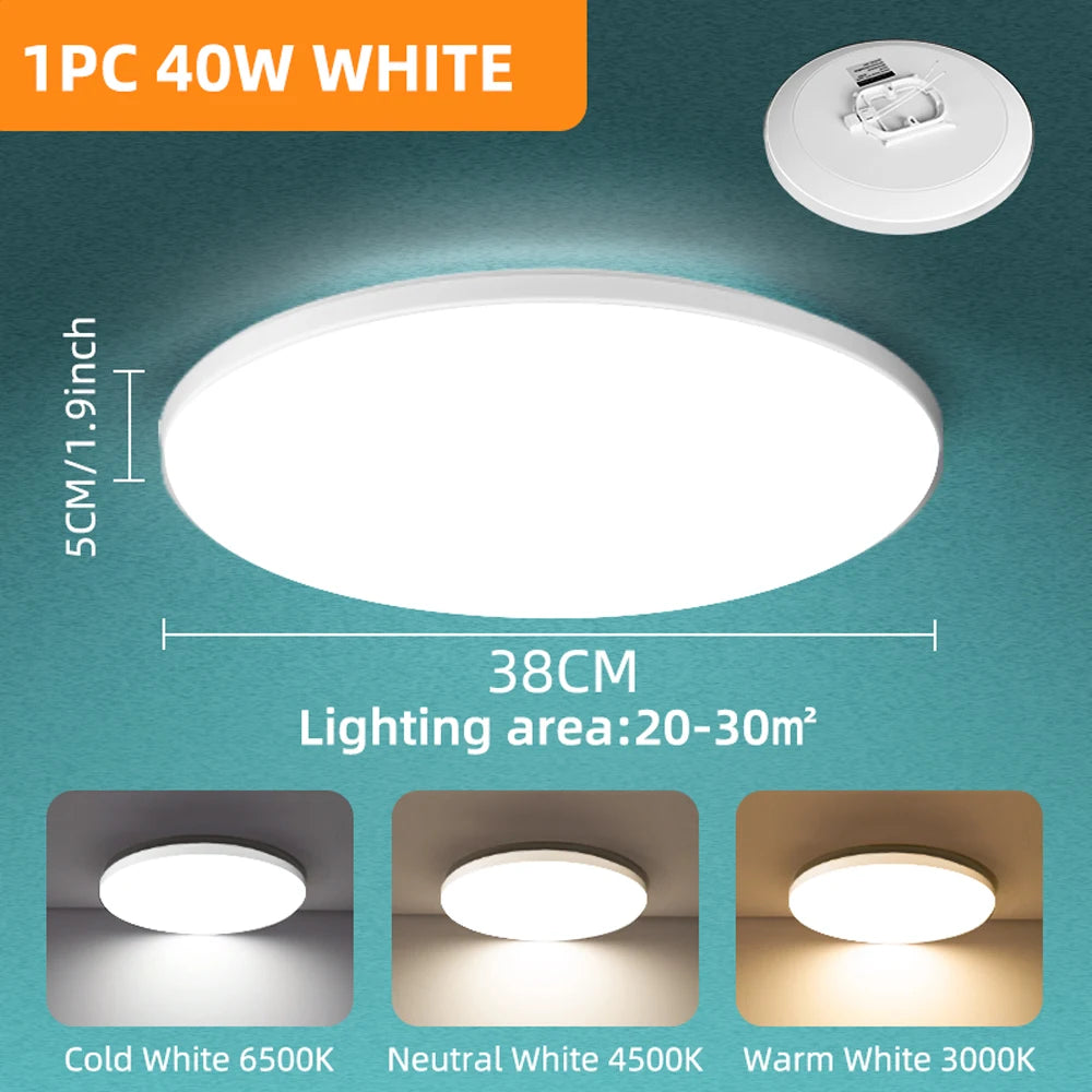 lampe led moderne noir or 220v 30w 40w 50w(toucher) 180265v
