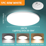 lampe led moderne noir or 220v 30w 40w 50w(toucher) 180265v