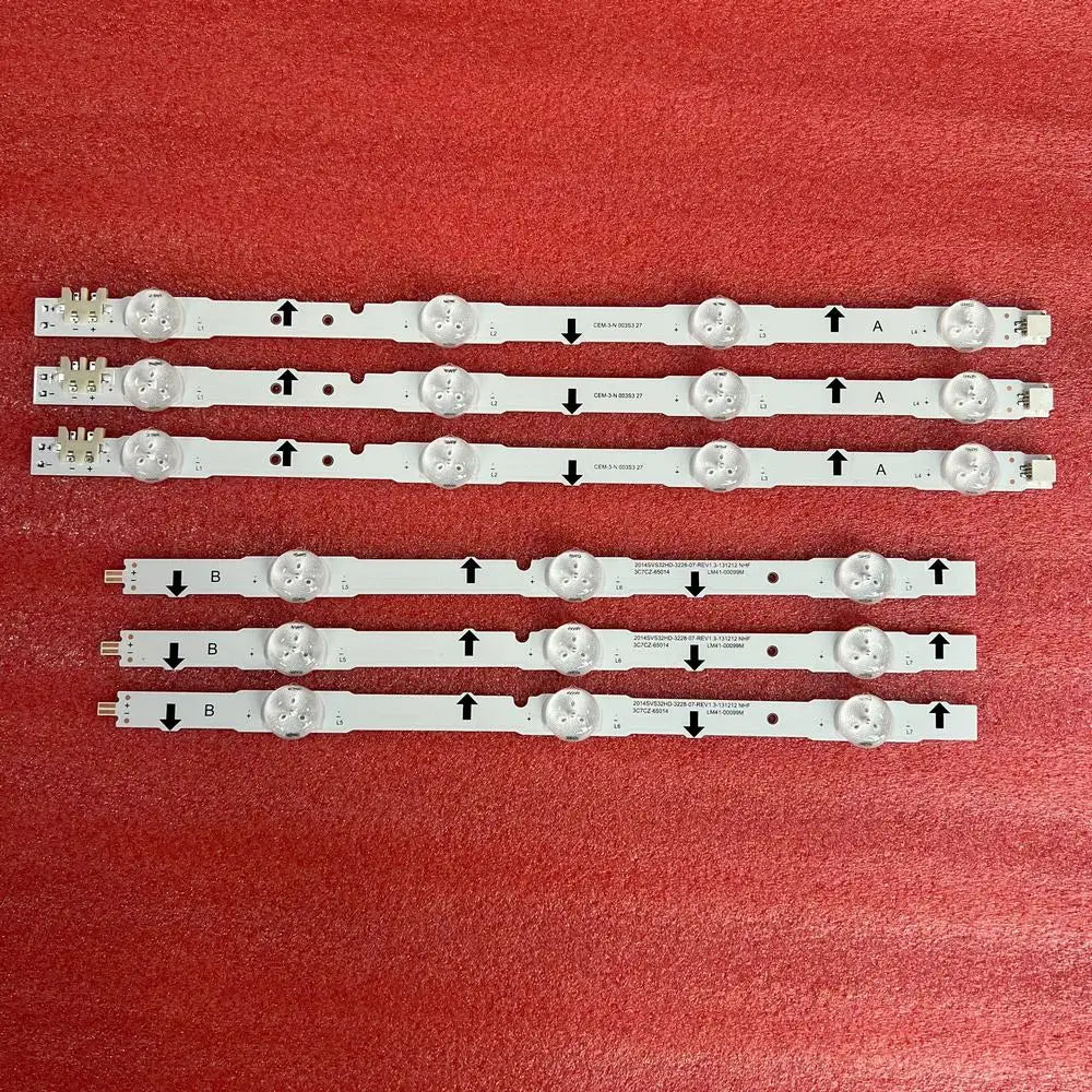 bandes led blanc rondes perforations moderne éclairage téléviseur usine personnalisable