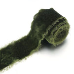 rubans velours opaques classiques 4cm olive vert rouge blanc bleu marine pale emballage decoration