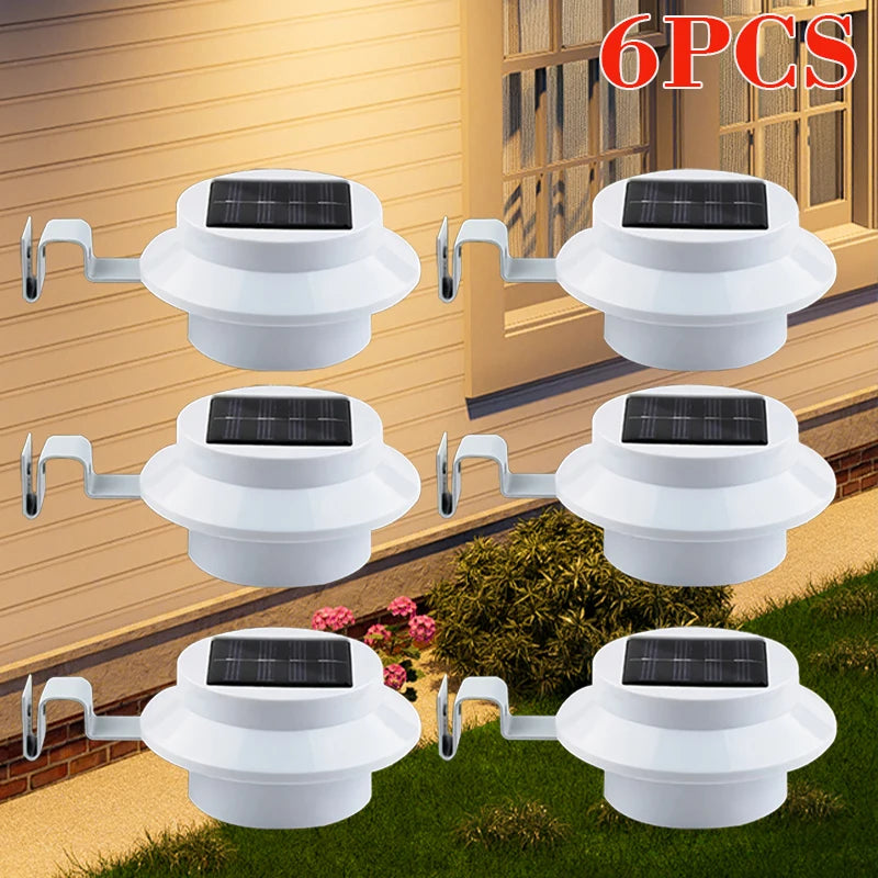 lampe solaire extérieure led blanc moderne facile autoénergie abs clips patio jardin