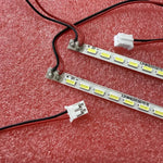 ruban led blanc noir lumières led modernes clips aluminium led fil noir