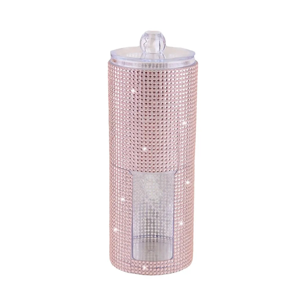 boîte bijoux strass moderne noir rose multicolore élégante réutilisable sans bpa opaques