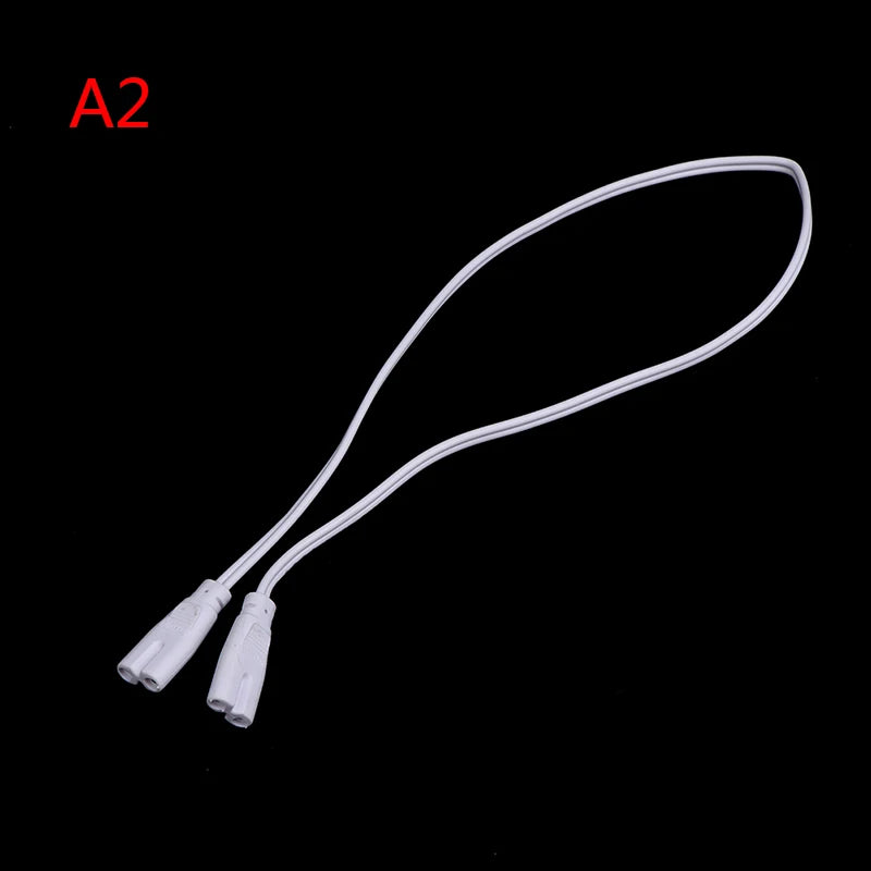 câble électrique blanc moderne 24v t4 t5 t8 led 100cm 50cm 20cm connecteurs eyelets