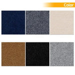 tapis auto adhésifs polyester modernes bleu marine gris beige marron noir tissage texture opacité