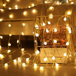 guirlande lumineuse étoiles blanc chaud scintillement noël mariage décoration festive led batterie moderne