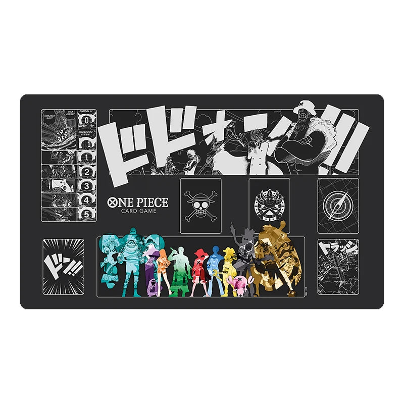 tapis souris anime personnages combats dialogues rouge noir violet marron illustrations opaques