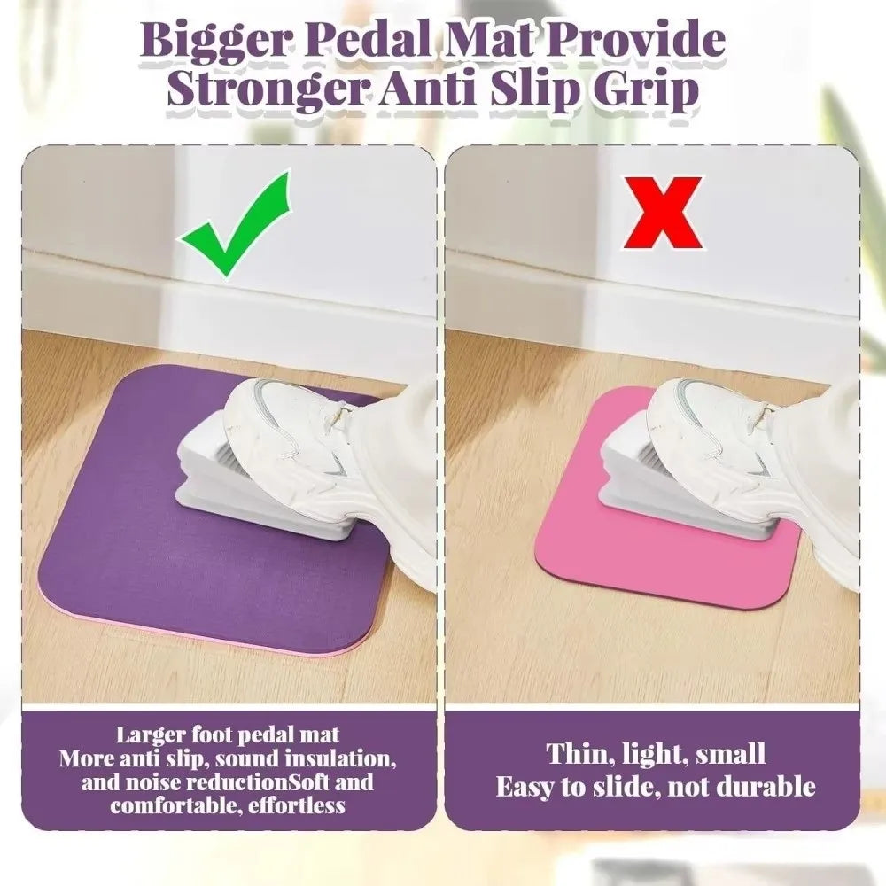 tapis machine coudre violet texturé moderne insonorisation antidérapant 50cm 38cm 34cm 17cm cặp đôi