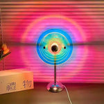 lampe sol moderne bleu doré noir translucide effet bauhaus haute qualité chambre coucher