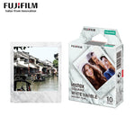 film instantané fujifilm square marbre blanc 10 feuilles compatible sq6 sq10 sp3