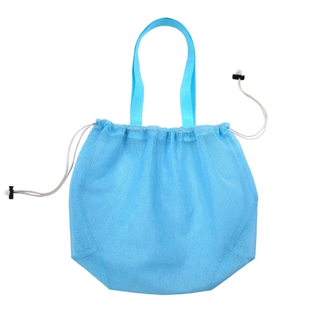 sac rangement polyestère pliable transparent voyage plage organisation jouets salle bain