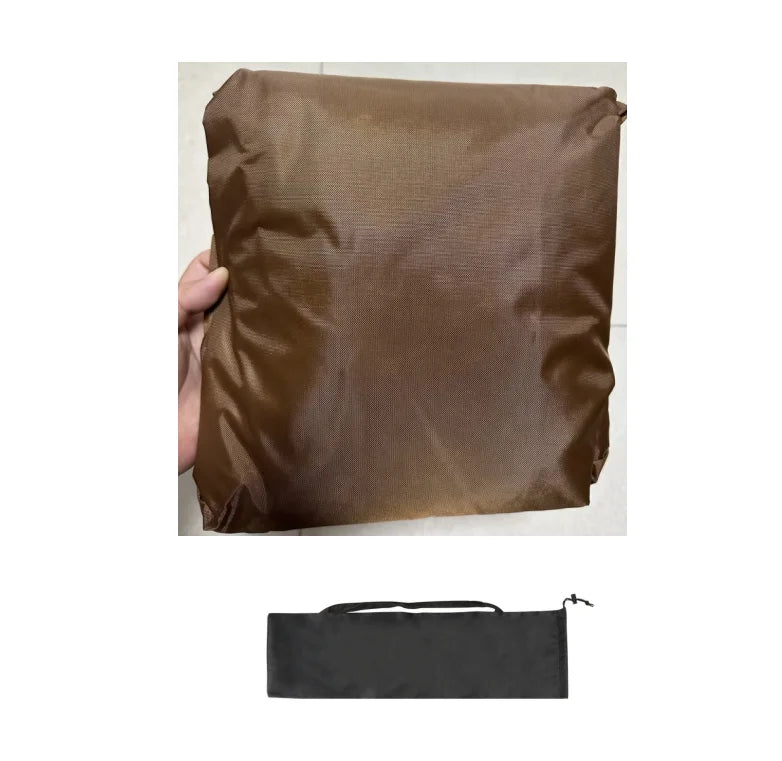 sac rangement polyester réutilisable tables pliantes noir gris utilitaire voyage