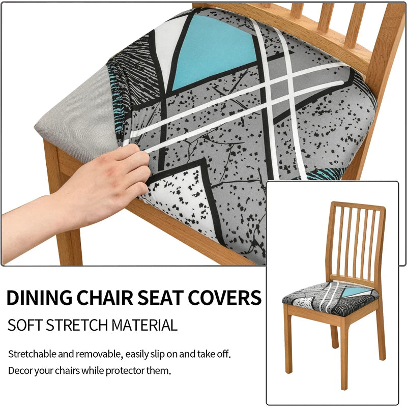 Protège chaise élastique pour cuisine et hôtel