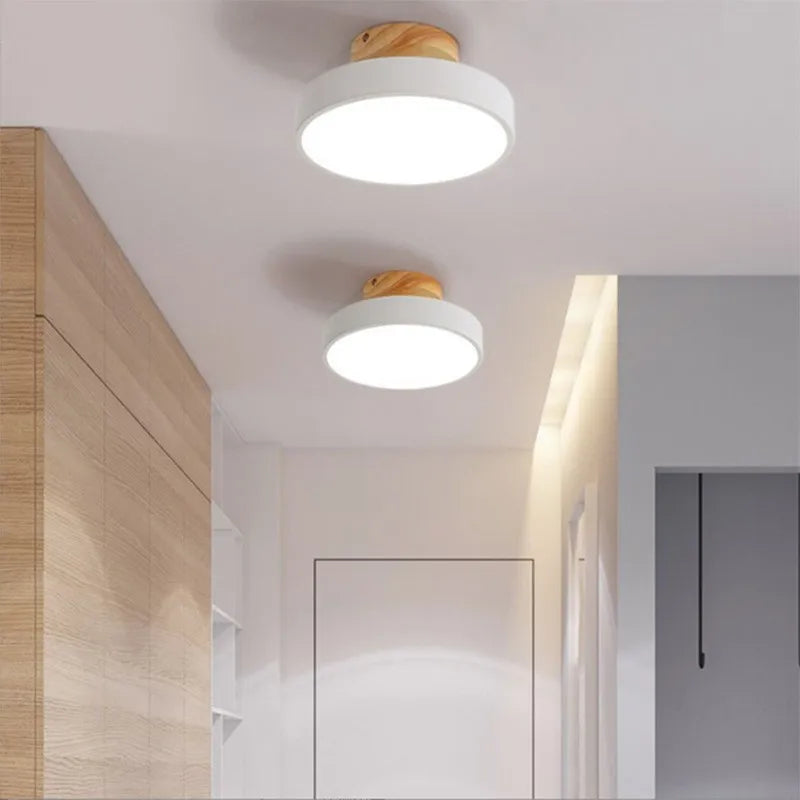 lampe moderne minimaliste gris vert rose blanc vis fixée led 6000k 3000k