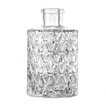 vases transparent modernes classiques motifs géométriques ridés décoration fleurs