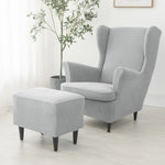 housse polaire fauteuil carreaux vert menthe moderne antidérapante chaise banquet mariage protège meuble réutilisable