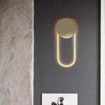 lampe murale moderne blanc doré éclairage neutre chambre contemporaine minimaliste étude salon