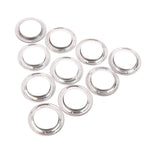 anneaux métalliques argentés industriels 60 paires diamètre intérieur 4cm coton rideau polonais accessoireuminiumallié