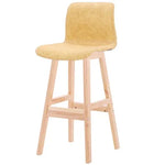 tabouret bar moderne simili cuir noir vert marron gris maison reception commercial