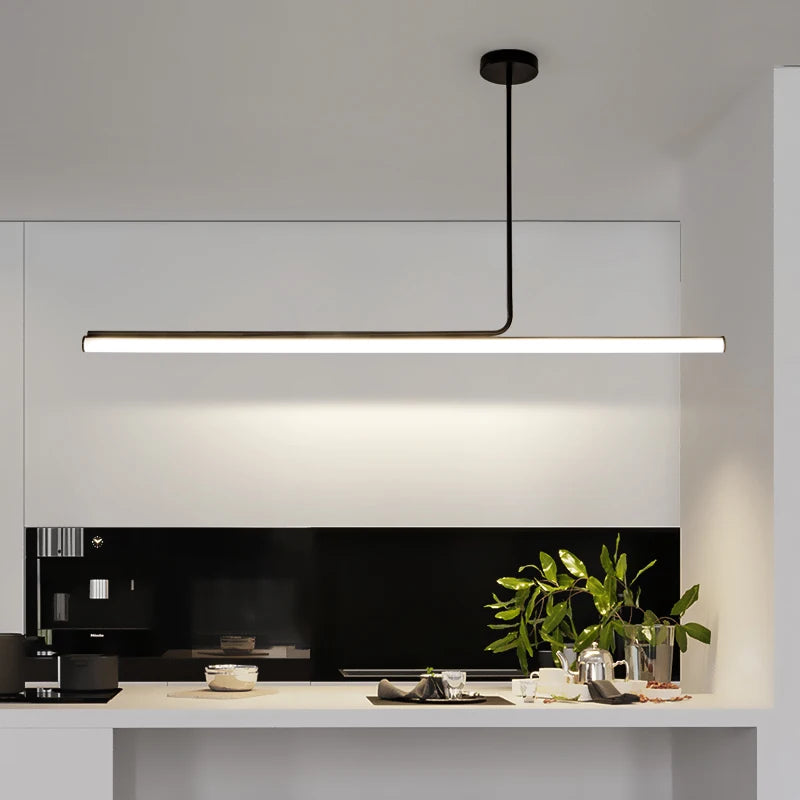 luminaire suspension moderne minimaliste rouge noir blanc articulation chambre salon
