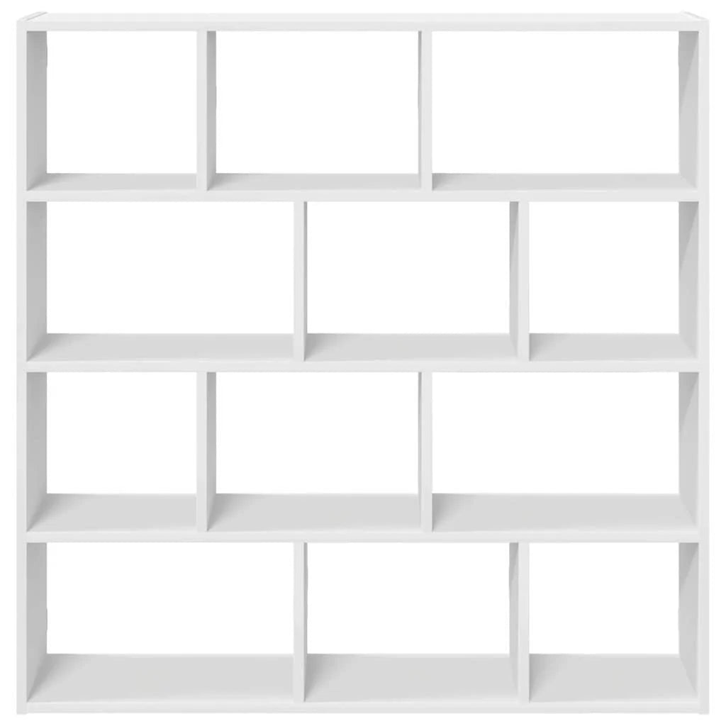 Étagère cube murale dans une chambre avec rangements organisés