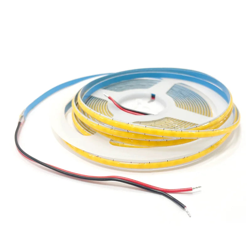 ruban led blanc 12v 24v 5m adhésif ligne droite moderne 6000k 4000k 3000k