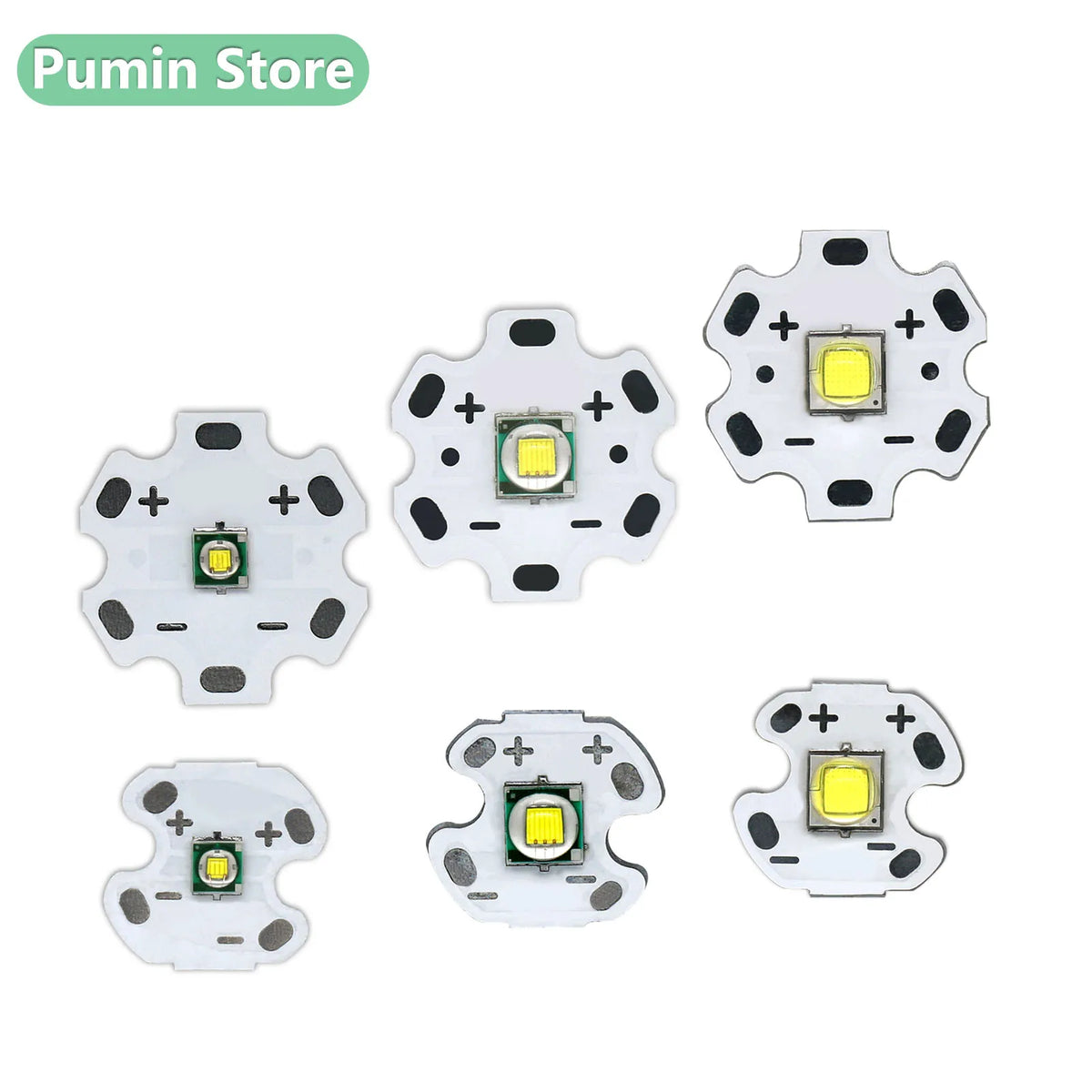 LED haute puissance 1W 3W 5W 10W blanc froide 16mm 20mm éclairage vélo phare
