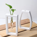 vases silicone couleur vert rose blanc forme coeur rectangle moderne