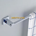 accessoires salle bain chrome moderne barre serviettes porte papier rangement brosses dents contemporain fixations