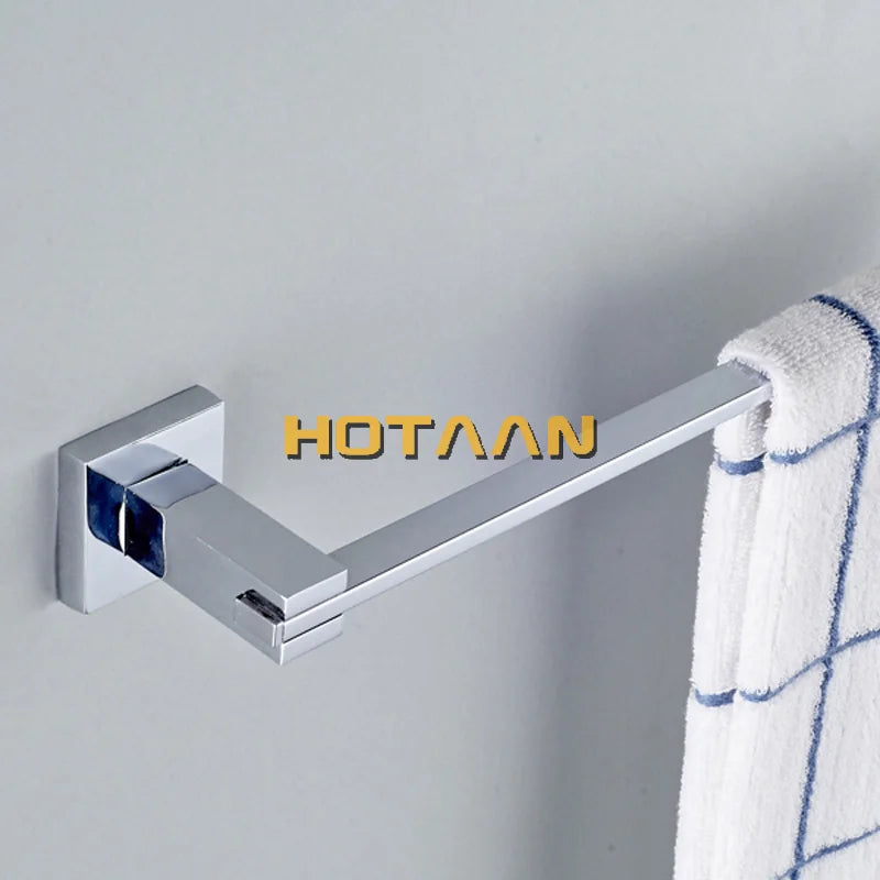 accessoires salle bain chrome moderne barre serviettes porte papier rangement brosses dents contemporain fixations