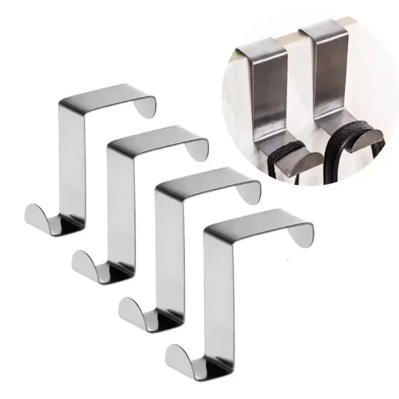 porte serviettes acier inoxydable argenté lisse adhésif moderne cuisine tiroirs étagères fixations robustes facile